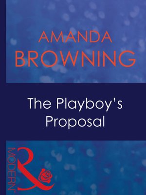 cover image of The Playboy's Proposal
